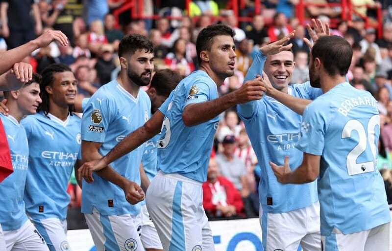 Man City vừa hạ Sheffield United