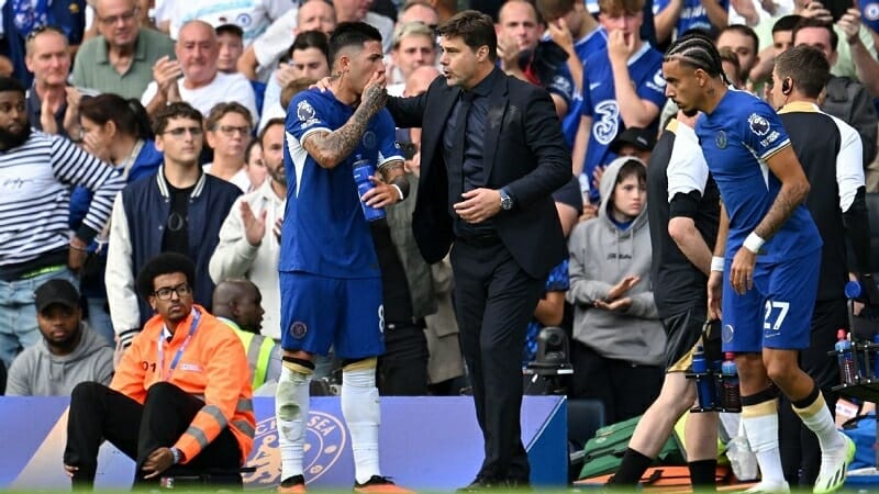 HLV Pochettino vừa có trận ra mắt Chelsea tại Premier League