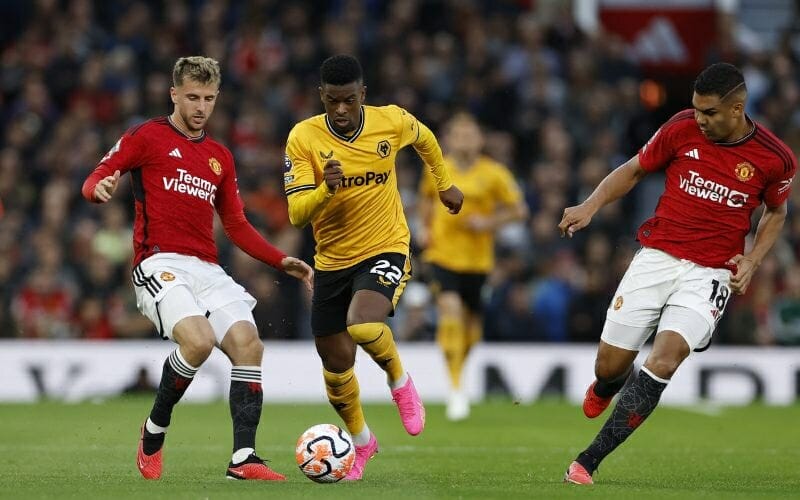 Casemiro, Man United 1-0 Wolves