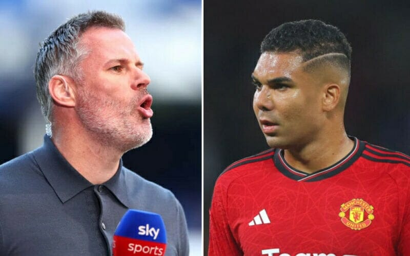  Carragher đánh giá hệ thống của Ten Hag làm khó Casemiro