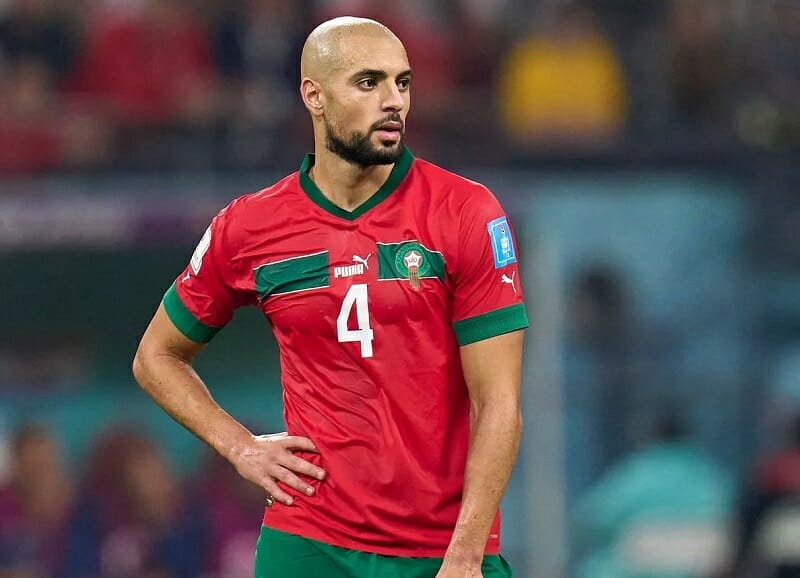 Amrabat từng gây tiếng vang ở World Cup 2022