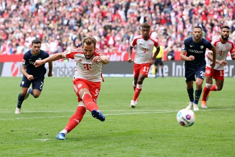 Harry Kane đang có phong độ rất cao tại đội bóng mới.