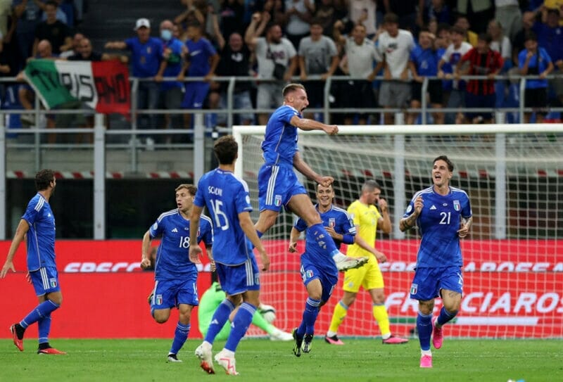 Chiến thắng quý giá của Azzurri