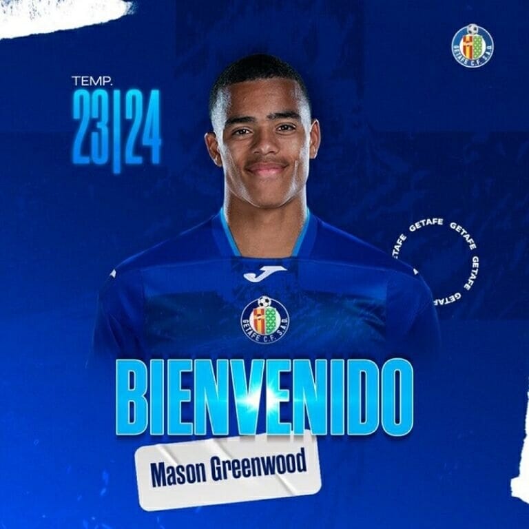 Mason Greenwood chính thức gia nhập Getafe.