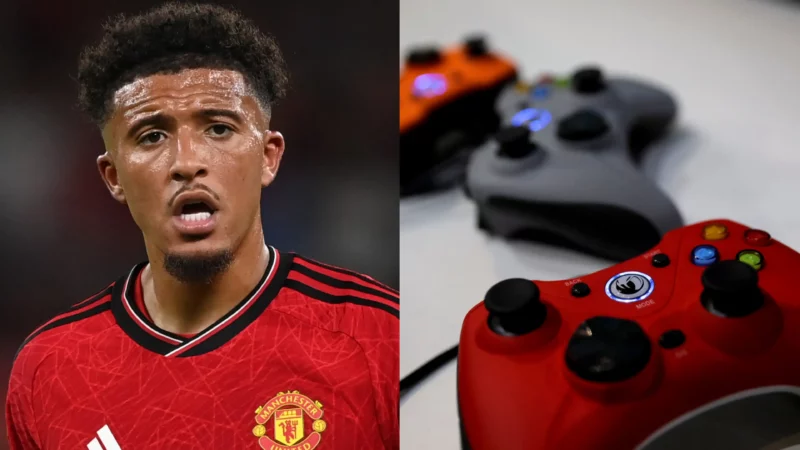 Sancho từng đăng ảnh chơi EA Sports FC 24 trong ngày MU thua Bayern