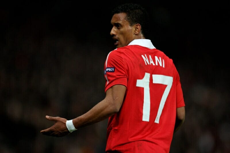 Luis Nani để lại nhiều hoài niệm nhất với số áo 17