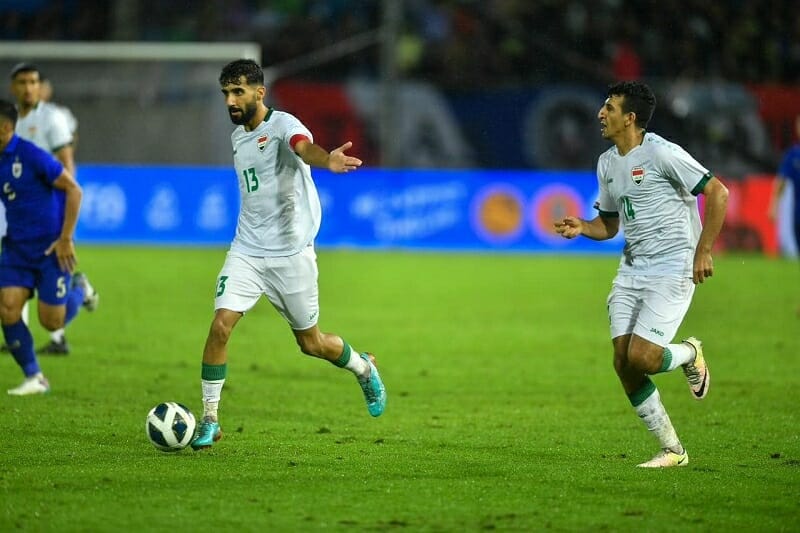 ĐT Iraq không thể bảo toàn lợi thế (Ảnh: Iraq Football Association)