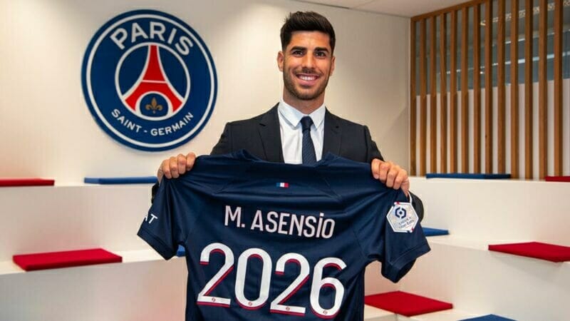 PSG muốn gia hạn với Asensio dù mới chiêu mộ