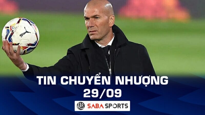 Tin chuyển nhượng bóng đá hôm nay 29/09: Zidane sẵn sàng tái xuất, Juve thay Pogba bằng sao Tottenham