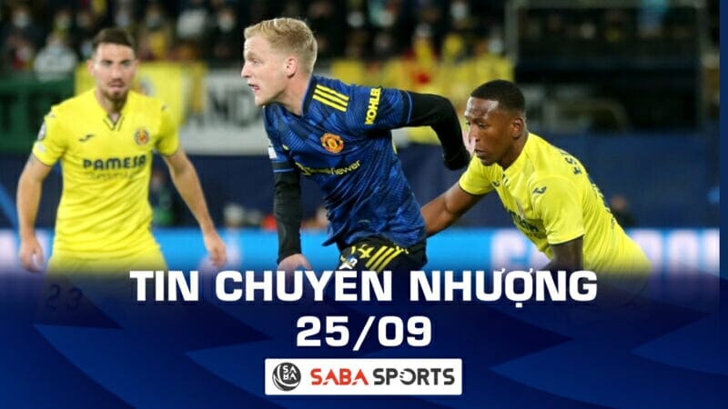 Tin chuyển nhượng bóng đá hôm nay 25/09: Villarreal muốn giải cứu Van de Beek, Tottenham nhắm Jota