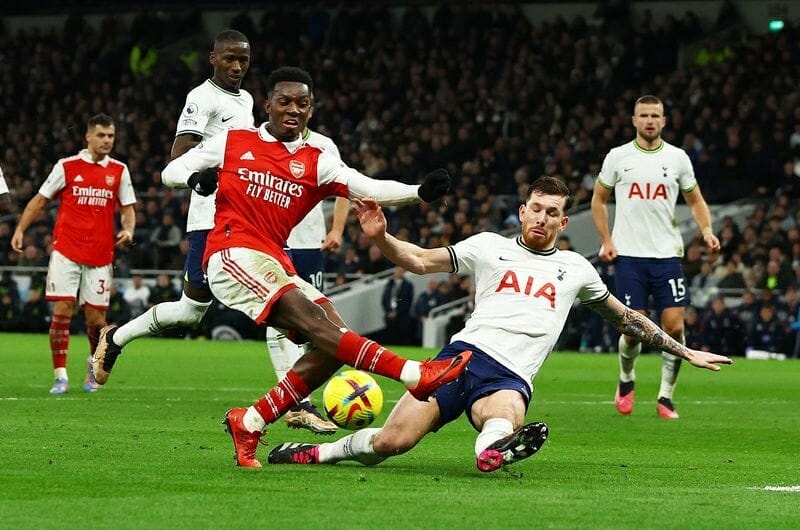 Arsenal thắng Tottenham trong cả 2 trận mùa trước.