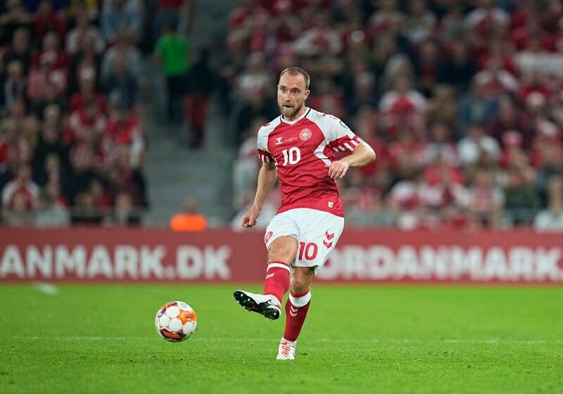 Christian Eriksen vừa có màn trình diễn ấn tượng trước San Marino.