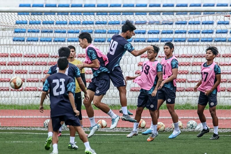 U23 Philippines không được đánh giá cao (Ảnh: The Philippine Football Federation).