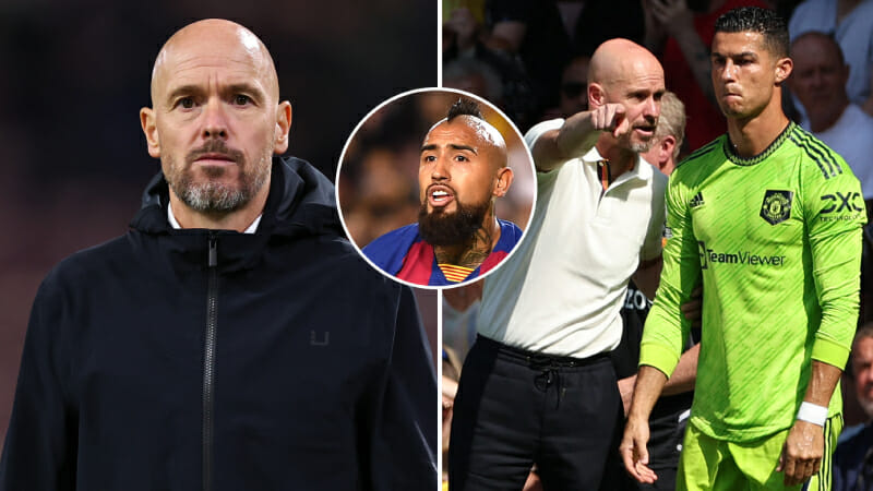 Ten Hag bị chê ‘đầu trọc phức tạp’ vì loại Ronaldo