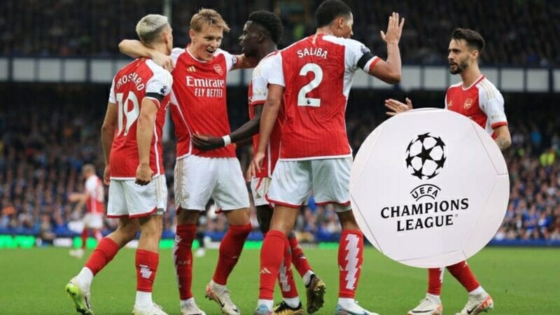 Arsenal có thể xếp nhì bảng B tại Champions League