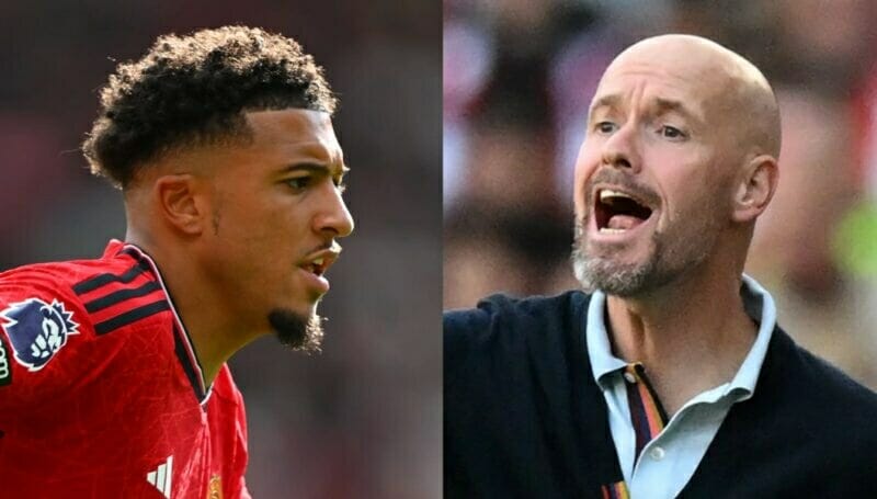 Jadon Sancho, Erik ten Hag