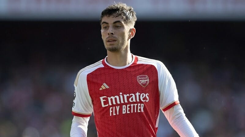 Kai Havertz đang gặp nhiều khó khăn tại Arsenal