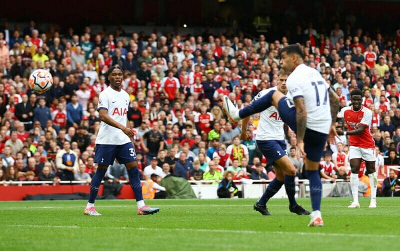 Romero, Kết quả bóng đá Arsenal vs Tottenham