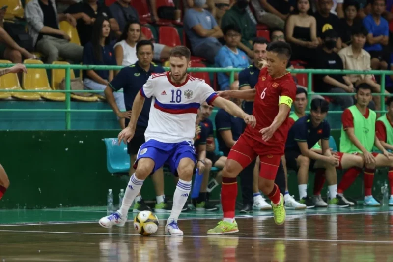 Kết quả bóng đá futsal Việt Nam vs futsal Nga: Nỗ lực tuyệt vời, cục diện khó tin