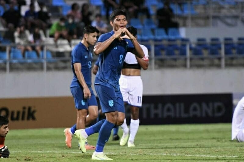 U23 Thái Lan đã trút cơn mưa bàn thắng vào lưới U23 Philippines.