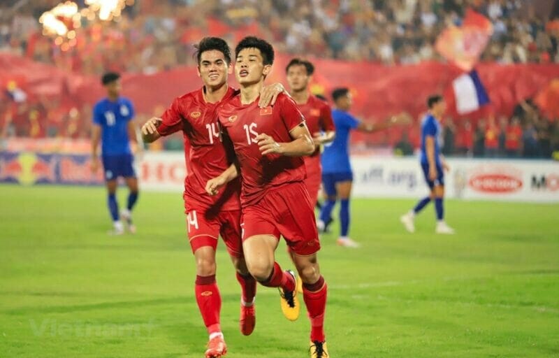 U23 Việt Nam có 4 lần liên tiếp góp mặt ở sân chơi châu lục (ảnh: Vietnam+)