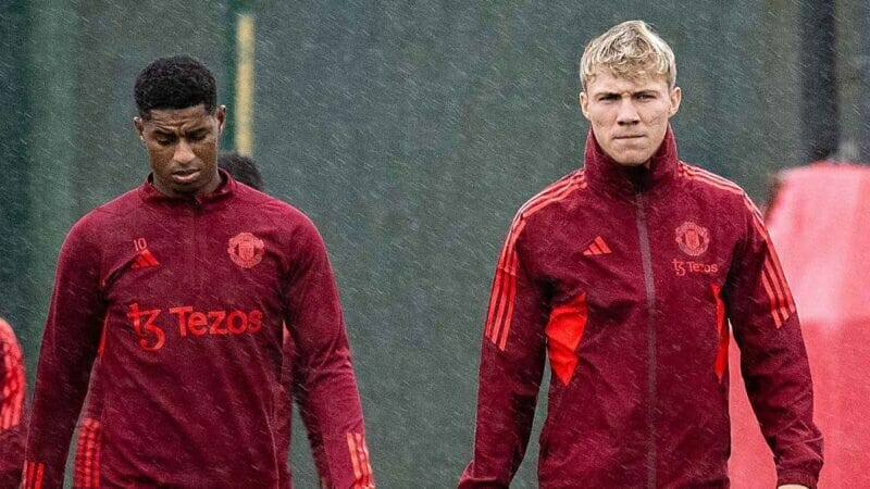 Rashford đặc biệt phấn khích với sự góp mặt của Hojlund