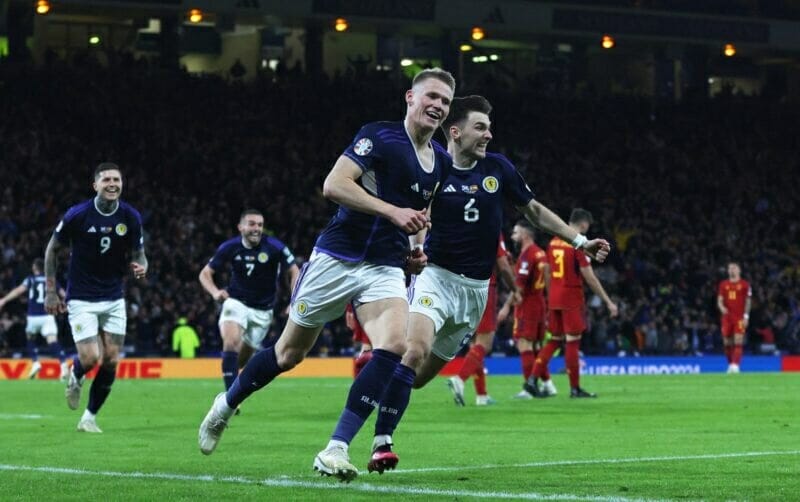 Scotland gây sốc khi đánh bại Tây Ban Nha, Na Uy