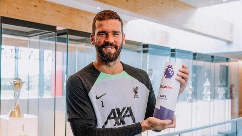 Alisson là một trong những người duy trì phong độ tốt nhất Liverpool