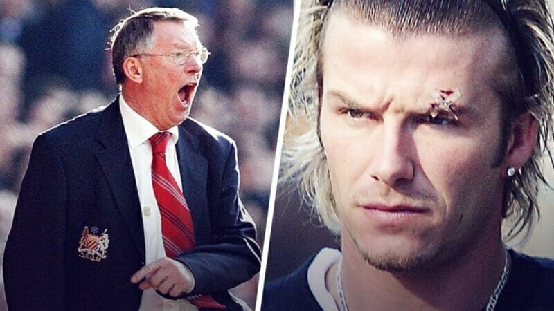 ĐÂY! Beckham tiết lộ lời đã nói khiến Sir Alex đá giày vào đầu