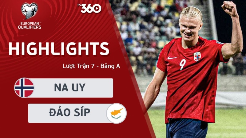 Đảo Síp vs Na Uy, vòng loại Euro 2024