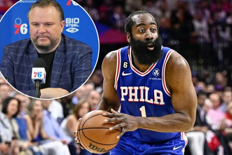 Harden được cho là muốn giảng hòa với BLĐ Sixers