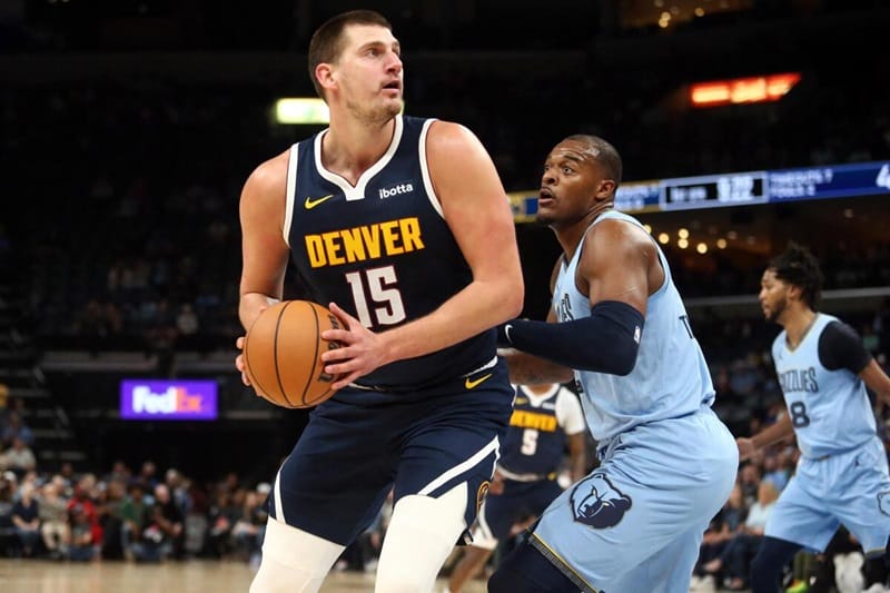 Jokic tiếp tục thể hiện vai trò đầu tàu