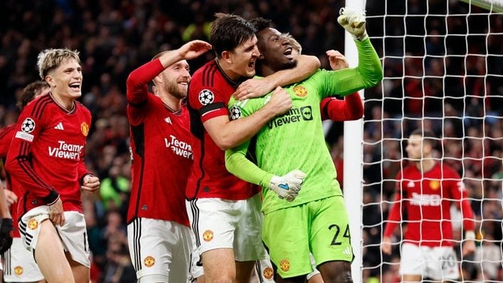 Bộ đôi Maguire và Onana cứu rỗi Man United