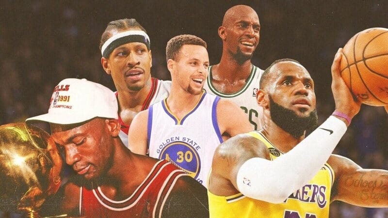 Một số ngôi sao nổi tiếng của NBA