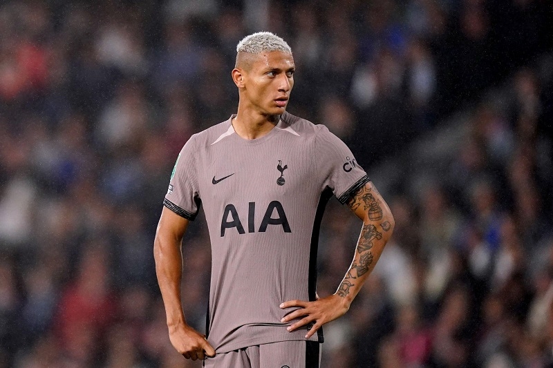 Richarlison không đáp ứng được kỳ vọng của HLV Ange Postecoglou.