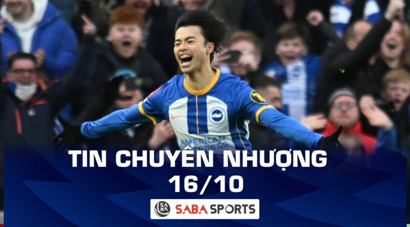 Tin chuyển nhượng bóng đá hôm nay 16/10: Barca gây sốc với Mitoma; Lindelof có thể rời Man United