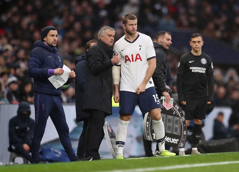 HLV Jose Mourinho đánh giá cao Eric Dier.