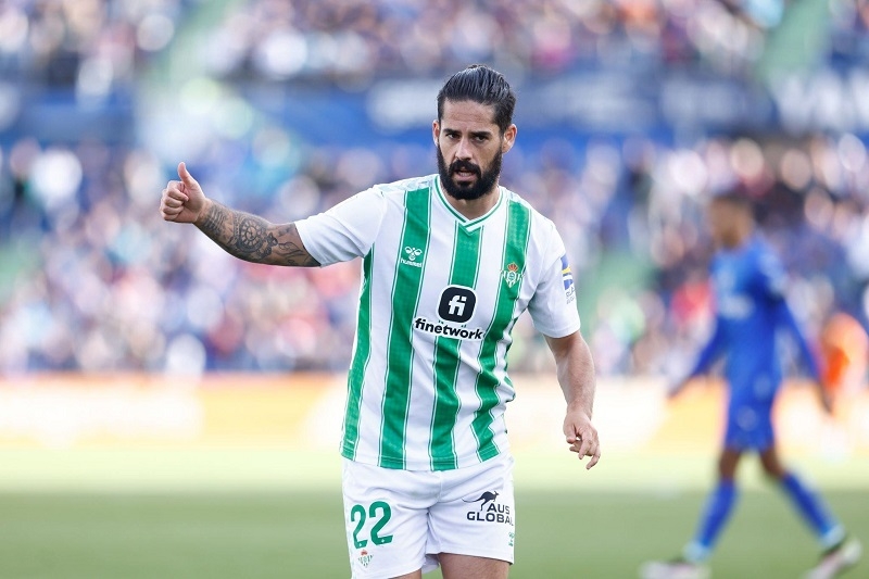 Isco hiện đang thi đấu tại Real Betis.