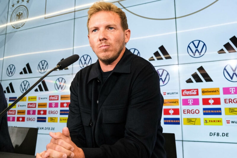 Nagelsmann có quyền tự tin vào thắng lợi ở trận ra mắt ĐT Đức.