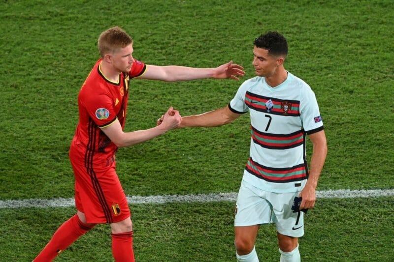 Kevin de Bruyne có thể trở thành đồng đội của Cristiano Ronaldo