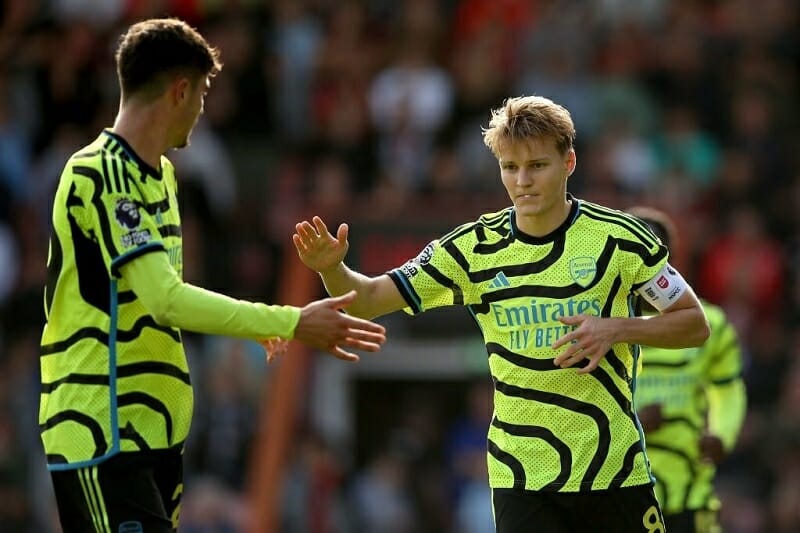 Odegaard là đội trường và nhạc trưởng của Arsenal