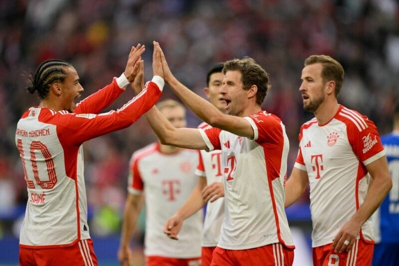 Bayern Munich vs Darmstadt, Bayern Munich 8-0 Darmstadt