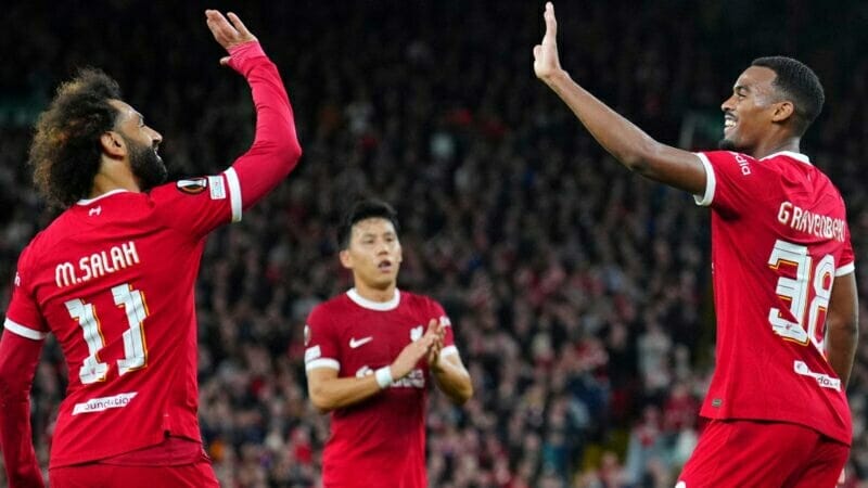 Kết quả bóng đá Liverpool vs Union SG