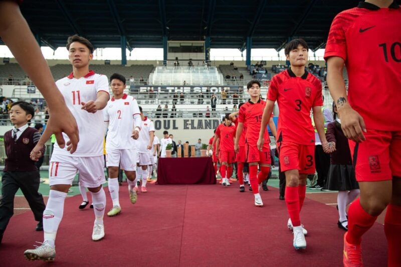 Kết quả bóng đá U18 Việt Nam vs U18 Hàn Quốc: Nỗ lực nhưng không thể gây bất ngờ