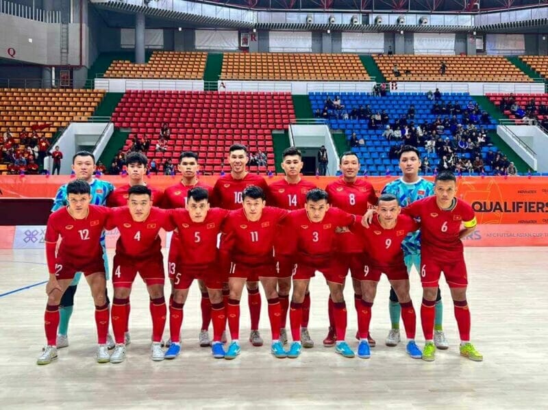 Kết quả futsal Mông Cổ vs Việt Nam: Chiến thắng dễ dàng