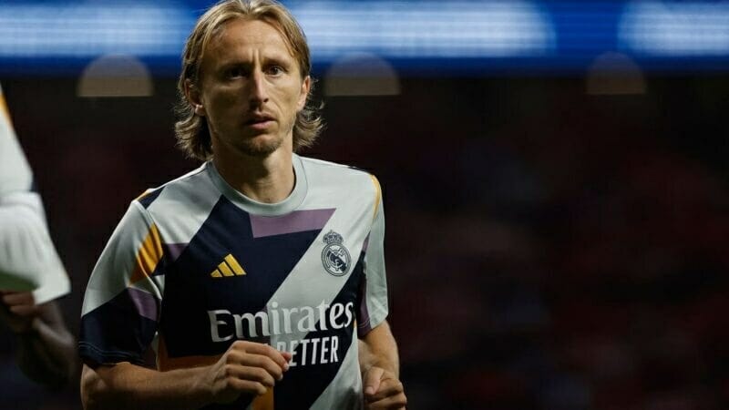 Luka Modric dần mất vị trí tại Real Madrid