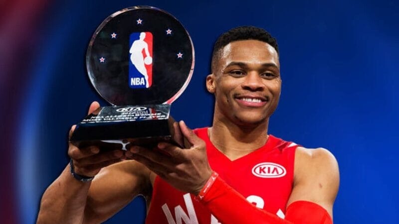 Westbrook từng là cầu thủ xuất sắc nhất NBA