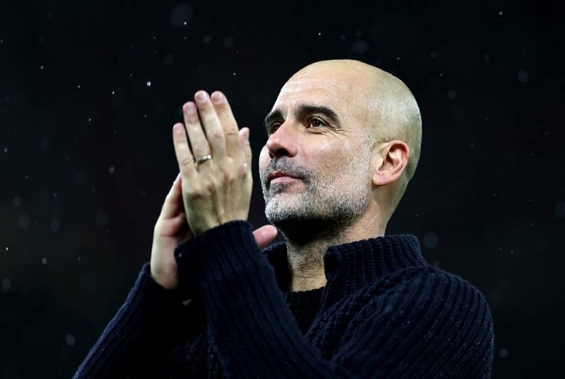 Pep và học trò vừa thắng dễ Man United