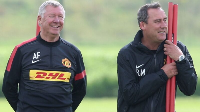 Meulensteen khi còn làm việc với Sir Alex tại Man United