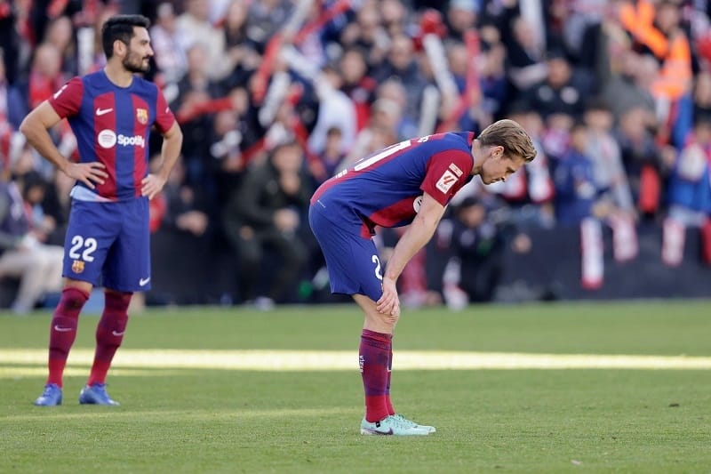 Barcelona vừa hòa 1-1 với Rayo Vallecano.